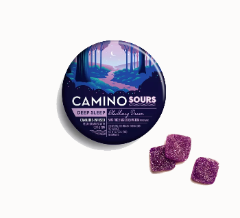 Restful sleep with Deep Sleep Blackberry Dream Gummies infused with calming lavender and chamomile.