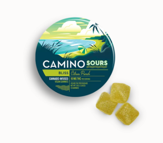 Feeling the tropical bliss with Bliss Citrus Punch Gummies, bursting with bold citrus flavors.
