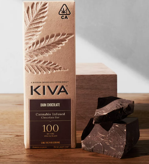 Kiva Dark Chocolate bar