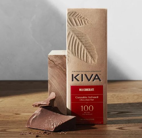 Kiva’s classic Milk Chocolate bar