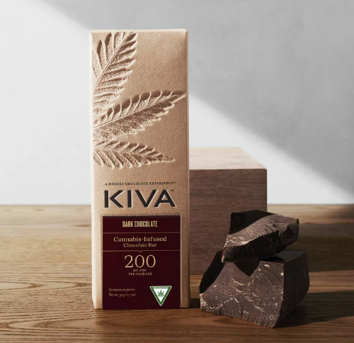 Kiva High Dose Dark Chocolate