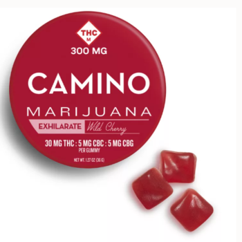30mg THC: 5mg CBG: 5mg CBC 'Exhilarate' Wild Cherry High Dose